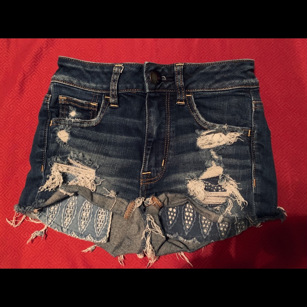 American eagle shorts size 00